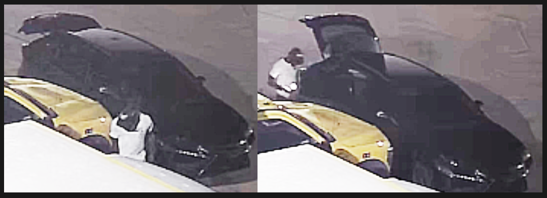 suspect and suspect vehicle